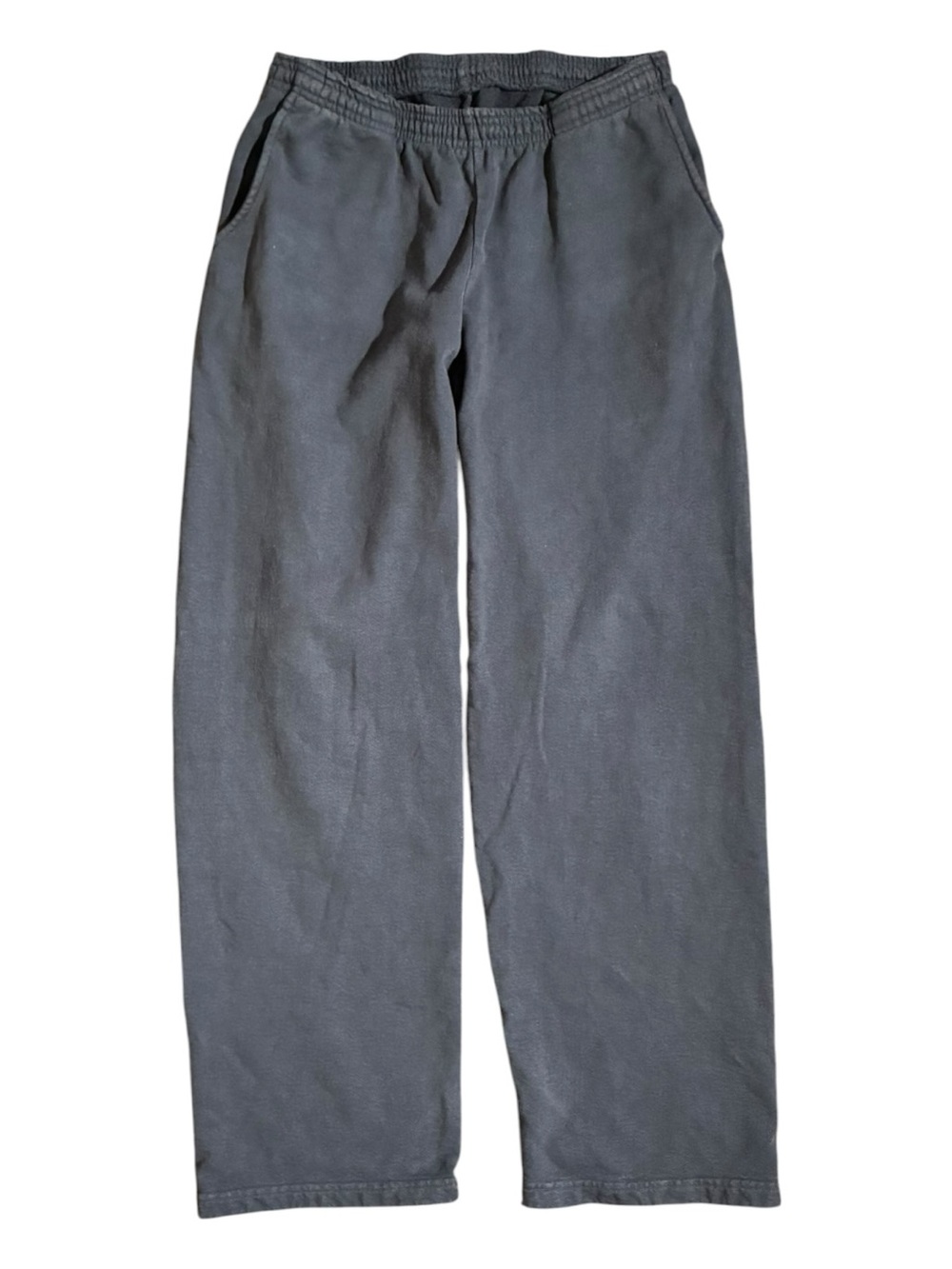 Los Angeles Apparel Heavyweight 14oz Straight Leg Joggers Charcoal Gray